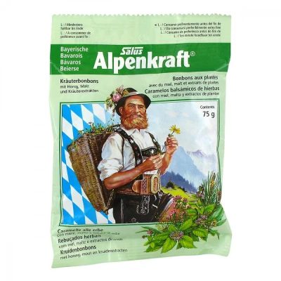 Abbildung von Alpenkraft Kräuterbonbons mit Honig+Malz 75 g