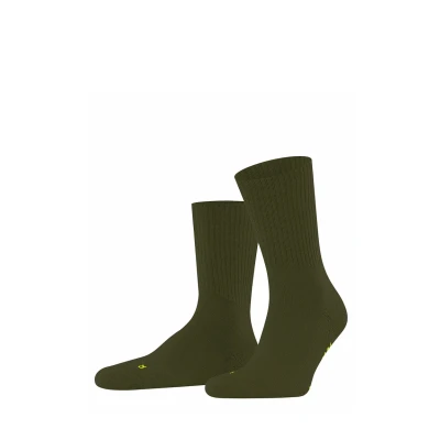 Abbildung von FALKE Unisex Walkie Light U So Wolle Funktionsmaterial einfarbig Socken, Grün Artichoke 7436, 44 45