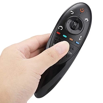 Abbildung von TV Fernbedienung, für 3D Smart AN MR500G MR500 MBM63935937, Magic Remote Ersatzfernbedienung 10m Fernbedienungsentfernung, ABS Material, Schwarz