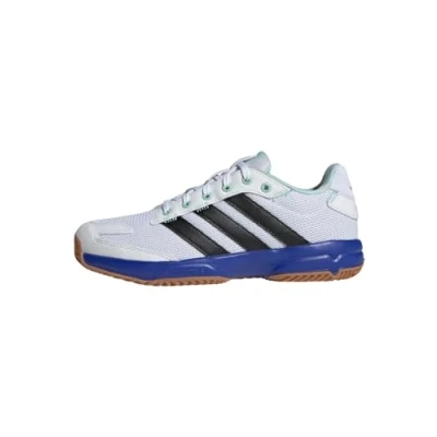 Abbildung von adidas Performance Volleyballschuh Cloud white core black lucid blue für Kinder, Größe: 36 2/3, Schuhe