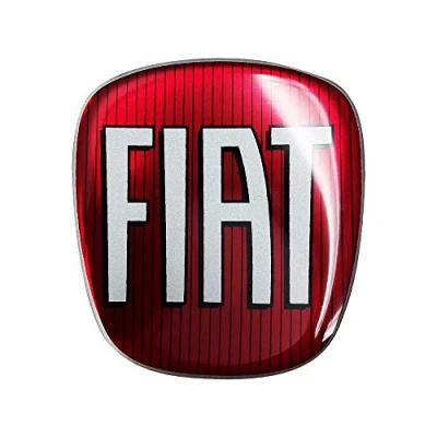 Abbildung von Fiat AMS 32022 Professional 3D Ersatz Logo vorne + hinten für Fiorino