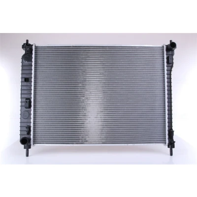 Abbildung von NISSENS 616905 Kühler, Motorkühlung Aluminium 672 510 26 Kühlrippen gelötet CHEVROLET: Captiva, OPEL: Antara