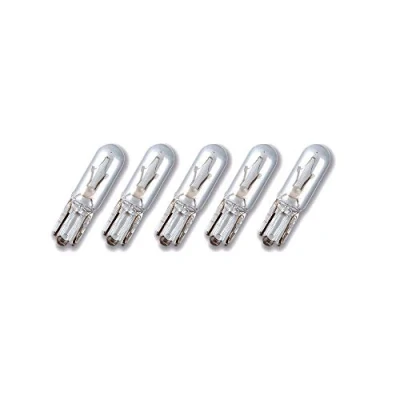 Abbildung von Kummert Business Glühlampe Tacholampe Glassockellampe Signallampe T5 12V 1,2W W2x4.6D 1,2 Watt (5)