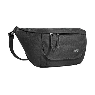 Abbildung von Tasmanian Tiger TT Modular Hip Bag II Taktische universelle Hüft Tasche mit 5 Litern Volumen, DREI RV Fächern und Molle Klett Panel, Gürtel für Einsatz, Sport, Trekking, Outdoor, Schwarz