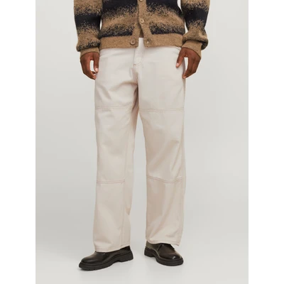 Abbildung von Jack &amp; Jones Jpstowen Contrast Panel Pants Jeans Relaxed Fit, Herren, Größe: 29x30, Moonbeam