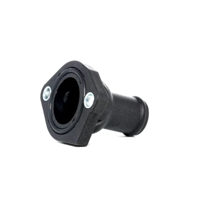 Abbildung von FEBI BILSTEIN 12410 Flansch Kunststoff Zylinderkopf mit Dichtung VOLKSWAGEN: Scirocco II, Corrado, Passat B3/B4 Variant, SEAT: Leon I Schrägheck