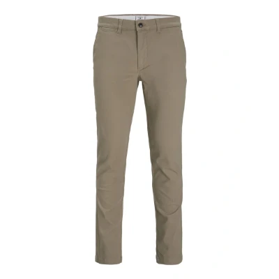Abbildung von Jack &amp; Jones Jjimarco Jjdave Stoffhose, Herren, Größe: 27x30, Beige