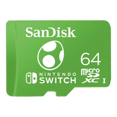 Abbildung von SanDisk microSDXC Extreme Gaming 64GB Yoshi (Nintendo licensed)