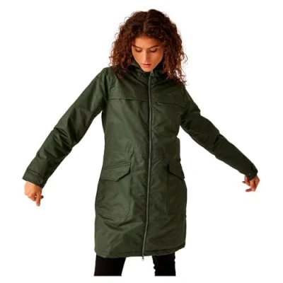 Abbildung von Damen Romine II wasserdichte. isolierte Wanderjacke