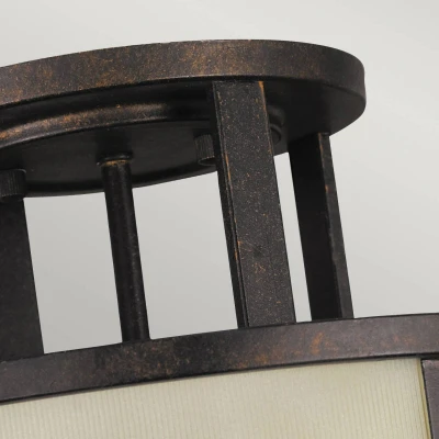 Abbildung von Feiss FE Fusion SF Deckenleuchte 3xE27 H:22,9 L:34,3 B:34,3
