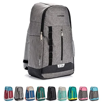 Abbildung von meteor 10 und 20L Kuhl Rucksack Kühltasche Isolier Lunch Kühlbox Picknick EIS Campingtasche tashe Outdoor Reisentashe (10 L, Meer/Grün)