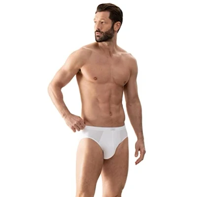 Abbildung von Mey Basics Serie Dry Cotton Herren Jazz Pants Weiss S(4)