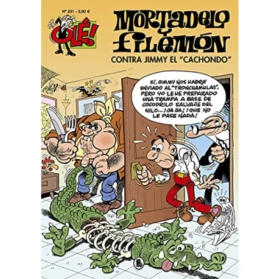 Abbildung von Mortadelo y Filemón. Contra Jimmy «El Cachondo» (Olé! 201) (Bruguera Clásica, Band