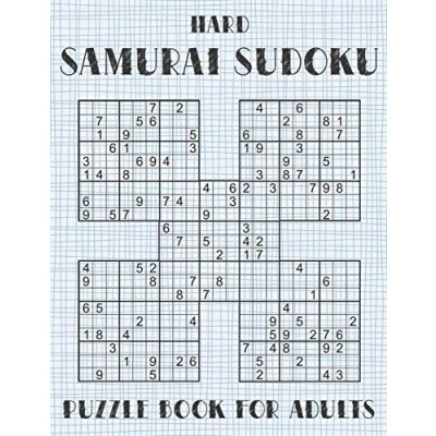 Abbildung von Samurai Sudoku Puzzle Book for Adults Hard: 500 Difficult Puzzles Overlapping into 100 Style