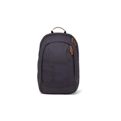 Abbildung von Satch Air Nordic Grey Skandi grau Leder Schulrucksack 26l ab 5 Klasse