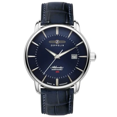 Abbildung von Zeppelin 8460 3 Herrenuhr Automatik Atlantic Dunkelblau