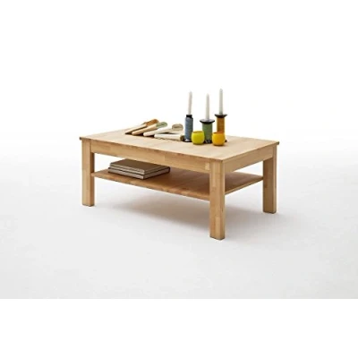 Abbildung von MCA Direkt Couchtisch 104 x 62 cm Kernbuche massiv geölt