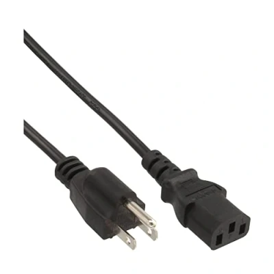 Abbildung von InLine 16652J Netzkabel, Netzstecker Japan auf Kaltgerätestecker C13, 1,8m