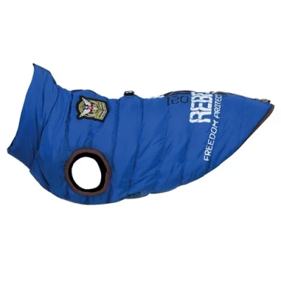 Abbildung von Trixie Saint Malo coat with harness, S: 40 cm, blue