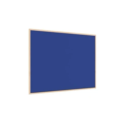 Abbildung von ALLboards Filztafel mit Holzrahmenn 120x90 cm, Blau