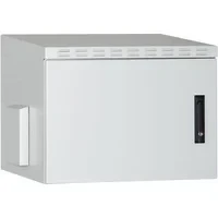 Abbildung von DIGITUS 19&quot; Outdoor Wandgehäuse 16HE, 600 mm Tiefe, Traglast 100 kg, Kabeleinführung (2x M32, 1x M63, 2x 28 Blindkappe), (HxB) 891 x mm, IP55, Grau (RAL 7035)