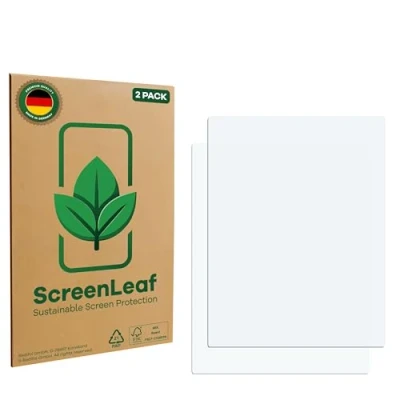 Abbildung von ScreenLeaf (2 Stück Schutzfolie 3.7&quot; für Standardgrößen mit 3,7 Zoll (9.4 cm) [57 x 75 mm, 4:3] [r Displayschutz, Folie, transparent]