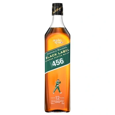 Abbildung von Johnnie Walker Black Label Whisky Squid Game Special Edition 40 Prozent vol 700 ml