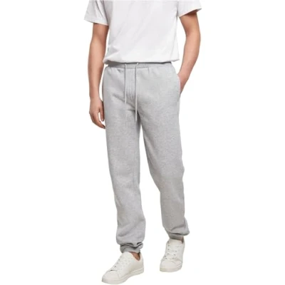 Abbildung von Build Your Brand Herren Relaxed Sporthose Heavy Sweatpants, Grau (Heather Grey 00431), XXL