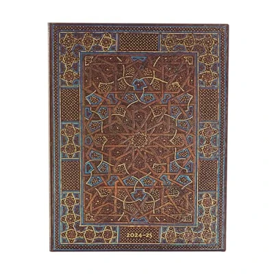 Abbildung von Midnight Star (Cairo Atelier) Ultra 18 month Vertical Softcover Flexi Dayplanner 2025 (Elastic Band Closure)