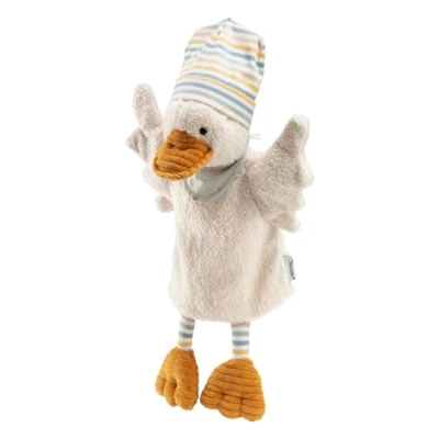 Abbildung von Sterntaler HAND Kuscheltier für Kinder, Größe: One Size, Melange ecru