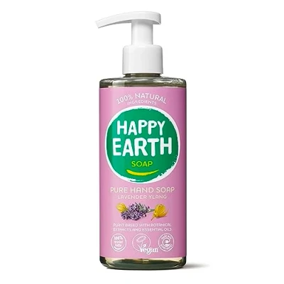 Abbildung von Happy Earth Handseife Lavendel Ylang 300ml Naturkosmetik