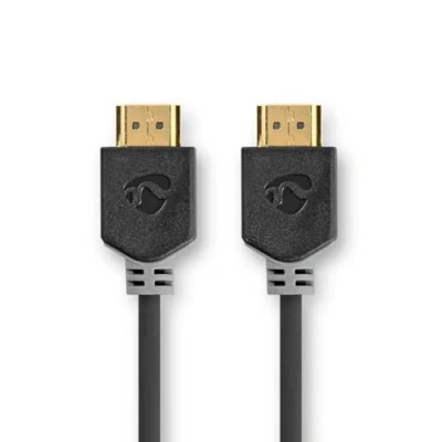 Abbildung von Nedis HDMI™ Kabel Stecker 8K@60Hz eARC Vergoldet 5.00 m PVC Anthrazit Box