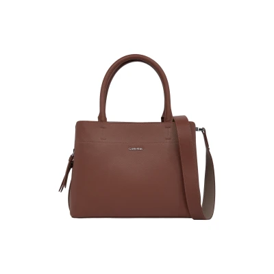 Abbildung von Calvin Klein Business Medium TOTE Handtasche, Damen, Größe: One Size, Cioccolate lab/cinder