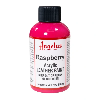 Abbildung von Angelus Lederfarbe Raspberry 118 ml