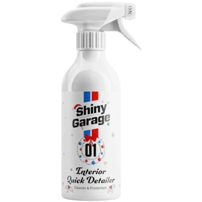 Abbildung von Shiny Garage Innenraumreiniger Auto Christmas Interior Quick Detailer 500 ml Polsterreiniger Lederreiniger Kunststoffreiniger in Sprühflasche Innenraum für die Autopflege