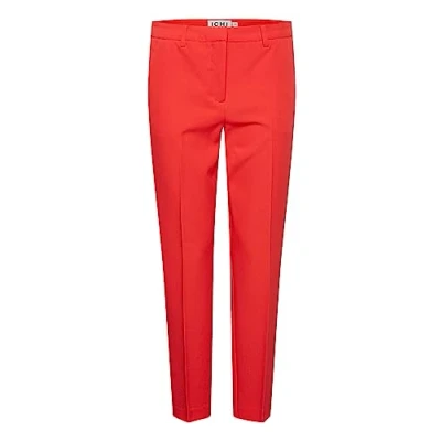 Abbildung von ICHI Ixlexi PA3 Chino, Damen, Größe: 44, Poppy red