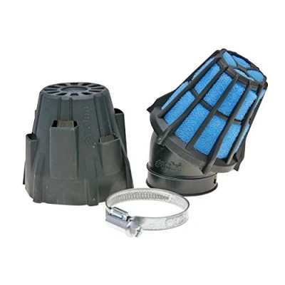 Abbildung von Polini Blue Air Box Luftfilter 46mm schräg