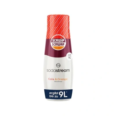 Abbildung von SodaStream Sirup Schwip Schwap 1x Flasche ergibt 9 Liter Fertiggetränk, Sekundenschnell zubereitet und immer frisch, 440 ml