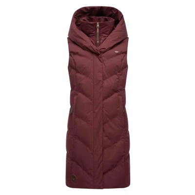 Abbildung von Ragwear STEP Natalka Weste, Damen, Größe: Medium, Wine red