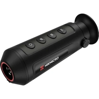 Abbildung von HIKMICRO Lynx LC06S tragbares Wärmebildmonokular/Wärmebildkamera zur Personen und Tiererkennung, Beobachtung Entfernungsmessung, mit integriertem 8 GB Speicher, WLAN Hotspot