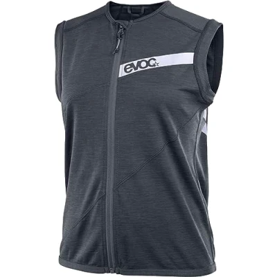 Abbildung von EVOC PROTECTOR VEST LITE WOMEN, Protektorenweste (LITESHIELD FLEX Rückenprotektor, S.Café Polyester Jersey, AIRO Hüftgurt, maschinenwaschbares Fahrradzubehör, Größe: L), Schwarz