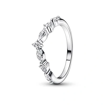 Abbildung von Pandora Fingerring Timeless Wish Sparkling Alternating Ring 192390C01 52