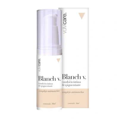 Abbildung von Vulvicare Blanch V Vereinheitlichende Creme für den Intimbereich 30ml Sanfte Pflege Empfindliche Haut