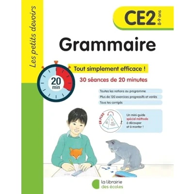 Abbildung von Les petits devoirs Grammaire CE2: 30 séances de 20 minutes