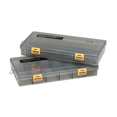 Abbildung von Savage Gear Flat Lure Box Smoke Kit (2 Stück) Tacklebox