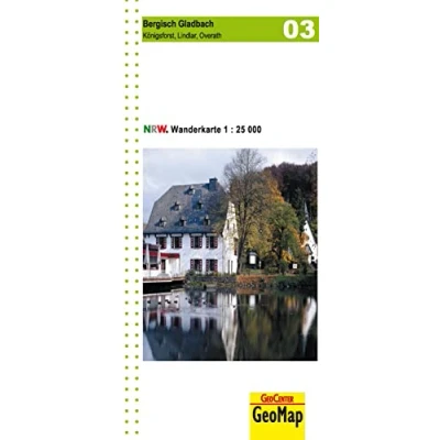 Abbildung von Wipperfürth, Lüdenscheid, Meinerzhagen, topographische Wanderkarte NRW: 1:25.000 (Geo Map)