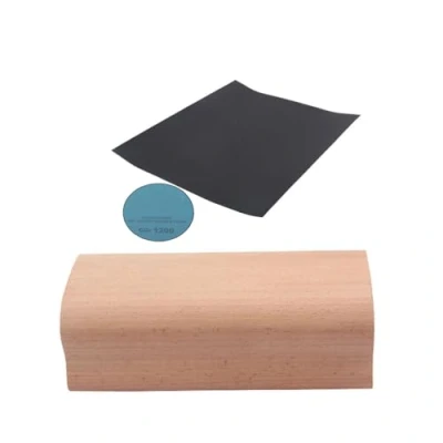 Abbildung von ROSENICE Holz Schleifblock Luthier Werkzeug für Gitarre Bass Fret Nivellierung Griffbrett 12 Zoll