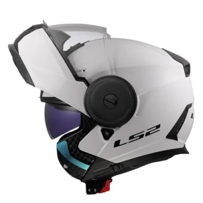 Abbildung von LS2, Modularer Motorradhelm SCOPE II SOLID Gloss White, XXL