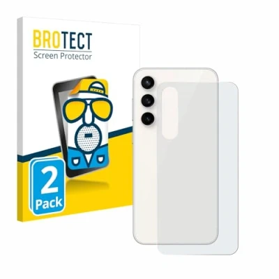 Abbildung von BROTECT Entspiegelungs Schutzfolie für Samsung Galaxy S23 FE (Rückseite) (2 Stück) Matte Displayschutz Folie, Anti Reflex, Fingerprint