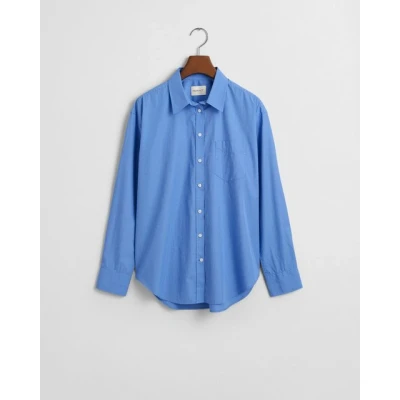 Abbildung von GANT Hemdbluse, Damen, Größe: 42, Perfect blue